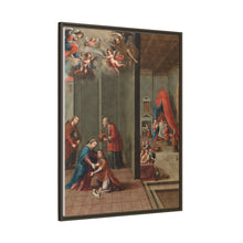 The Visitation and the Birth of Saint John the Baptist (La visitación y el nacimiento de san Juan Bautista) by Nicolás Enríquez