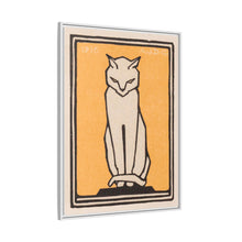 Sitting cat (1916) by Julie de Graag