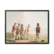 Illustration of nor and spell from The Costume of Yorkshire (1814) by George Walker - NOMADEN ART GALLERY