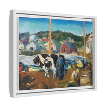 Ox Team, Wharf at Matinicus (1916)