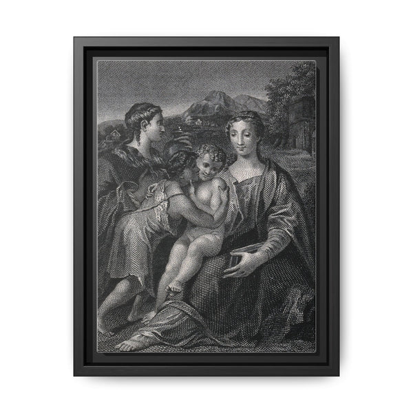 Saint Mary (the Blessed Virgin) with the Christ Child, Saint John the Baptist and Saint Mary Magdalene - NOMADEN ART GALLERY
