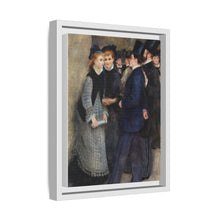 Leaving the Conservatory (La Sortie du conservatoire) (1876–1877)b by Pierre-Auguste Renoir