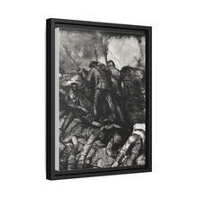 The charge, right detail, second state (1918) print in high resolution by George Wesley Bellows