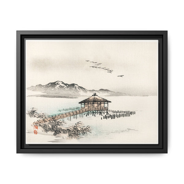 Cottage by the sea by Kōno Bairei (1844-1895) - NOMADEN ART GALLERY