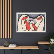 Crying women (1938), abstract painting by Mikulas Galanda