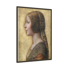 Leonardo da Vinci's Profile of a Young Fiancée (1495)