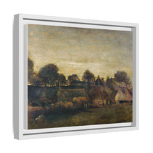 Farming Village at Twilight (1884) by Vincent Van Gogh. Original from The Rijksmuseum. - NOMADEN ART GALLERY