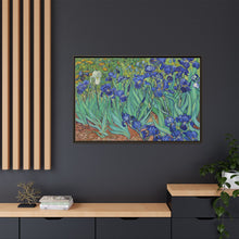 Vincent Van Gogh's Irises (1889). Famous painting, original from the J. Paul Getty Museum. - NOMADEN ART GALLERY