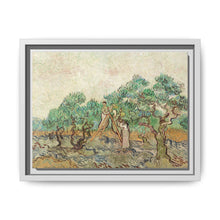 The Olive Orchard (1889) by Vincent van Gogh - Antique Framed Art Print - NOMADEN ART GALLERY