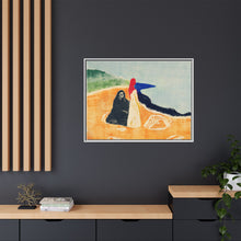 Two Women on the Shore (1898) by Edvard Munch - NOMADEN ART GALLERY