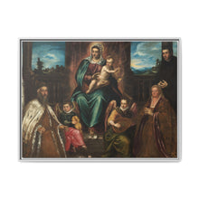 Doge Alvise Mocenigo and Family before the Madonna and Child (c. 1575) by Jacopo Tintoretto - NOMADEN ART GALLERY