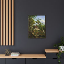 Landschap in Nederlands-Indie (1858 - 1900) by Maurits E H R van den Kerkhoff.