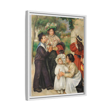 La familia del artista (La Famille de l'artiste) (1896) de Pierre-Auguste Renoir. 