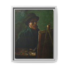 Vincent van Gogh's Self-Portrait with Dark Felt Hat at the Easel (1886) - NOMADEN ART GALLERY