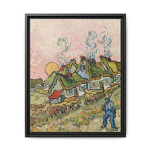 Houses and Figure by Vincent van Gogh - NOMADEN ART GALLERY