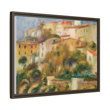 Casas en una colina (Groupe de maisons sur un coteau) de Pierre Auguste Renoir 