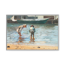 Boys Wading (1873) by Winslow Homer - NOMADEN ART GALLERY