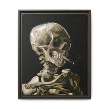 Vincent van Gogh's (1886) Head of a skeleton with a burning cigarette - Vintage Wall Art - NOMADEN ART GALLERY
