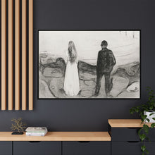 Two Human Beings. The Lonely Ones (1894) by Edvard Munch - NOMADEN ART GALLERY