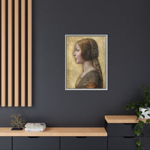 Leonardo da Vinci's Profile of a Young Fiancée (1495)