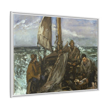 Los trabajadores del mar (1873) de Edouard Manet 