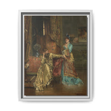 The Visit (c. 1870) by Alfred Stevens: A Glimpse into 19th-Century Elegance - NOMADEN ART GALLERY