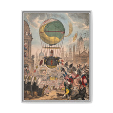 William Wyndham Grenville, Baron Grenville, dispensing Roman Catholic tracts from a balloon to the people of Oxford - NOMADEN ART GALLERY