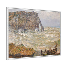 Claude Monet's Stormy Sea in Étretat (1883) - NOMADEN ART GALLERY