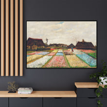 Flower Beds in Holland (1883) by Vincent Van Gogh - NOMADEN ART GALLERY