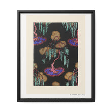 Tree pochoir pattern in oriental style. Original from our own 1914 edition of Samarkande - NOMADEN ART GALLERY