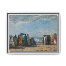 Claude Monet's The Beach at Trouville - NOMADEN ART GALLERY