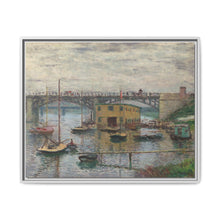 Claude Monet's Bridge at Argenteuil on a Gray Day (1876) - NOMADEN ART GALLERY