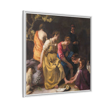 Diana y sus ninfas de Johannes Vermeer (ca. 1653-1654)