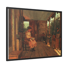 Girl Shelling Peas (ca.1873) by Winslow Homer