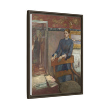 Hélène Rouart in her Father's Study (1886) by Edgar Degas