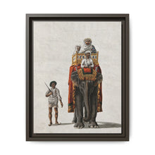 Indian Gouache Painting: Elephant Procession - NOMADEN ART GALLERY