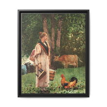 The Milk Maid (1878) by Winslow Homer - NOMADEN ART GALLERY