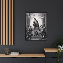 Saint Mary (the Blessed Virgin) with the Christ Child and Saint Antony of Padua, Saint Francis of Assisi, Saint Catherine of Alexandria, Saint John the Baptist and angels.