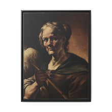 Old Woman with Distaff (ca. 1690 (Baroque)) by Italian - NOMADEN ART GALLERY