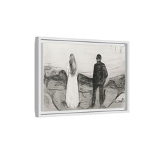 Two Human Beings. The Lonely Ones (1894) by Edvard Munch - NOMADEN ART GALLERY