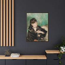 Retrato de Berthe Morisot con un abanico (1874) de Édouard Manet.