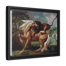 A Lion Attacking a Horse (1762) by George Stubbs.