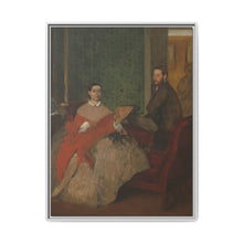 Edmondo and Thérèse Morbilli (ca. 1865) by Edgar Degas - NOMADEN ART GALLERY