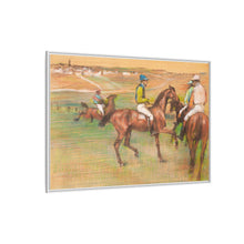 Caballos de carreras (ca. 1885-1888) de Edgar Degas 