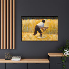 The Mower (ca. 1881–1882) by Georges Seurat