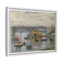 Claude Monet's Bridge at Argenteuil on a Gray Day (1876) - NOMADEN ART GALLERY