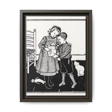 A boy and a girl by Julie de Graag - NOMADEN ART GALLERY