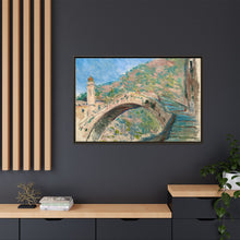 Claude Monet's Bridge at Dolceacqua (1884) - NOMADEN ART GALLERY