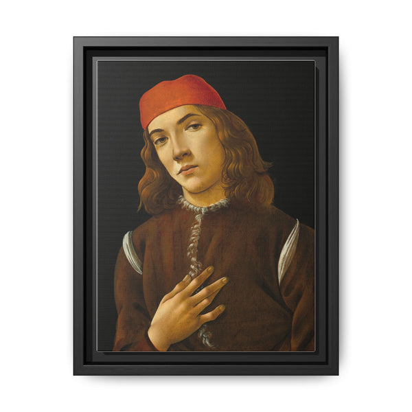 Sandro Botticelli's Portrait of a Youth (c. 1482-1485) - NOMADEN ART GALLERY