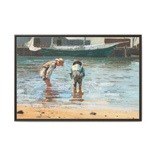 Boys Wading (1873) by Winslow Homer - NOMADEN ART GALLERY
